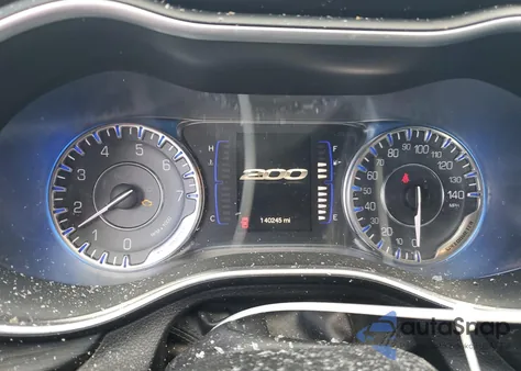 2015 Chrysler 200 Limited from USA, damaged, VIN 1C3CCCAB6FN692268